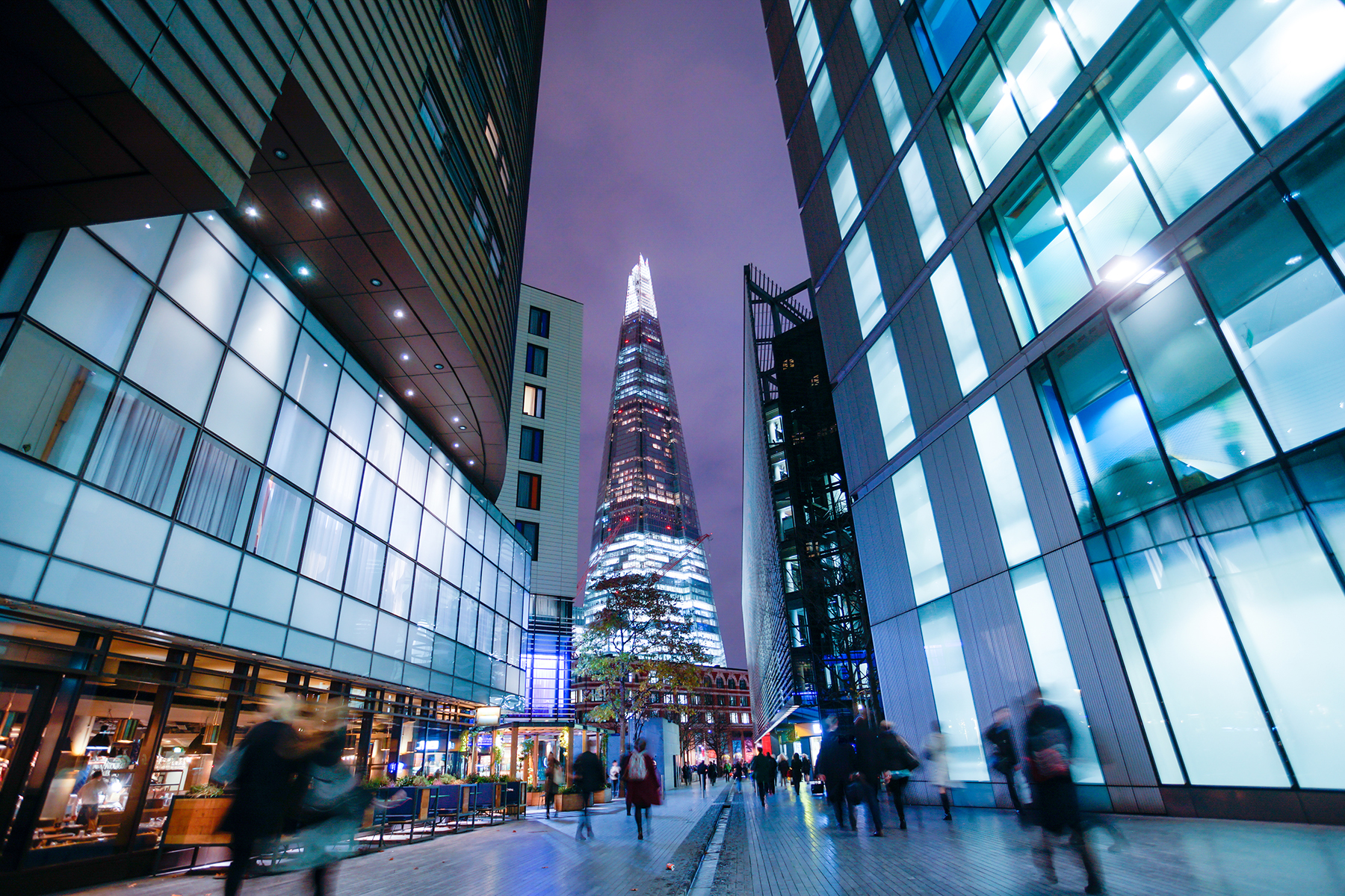 Business office building in London, England